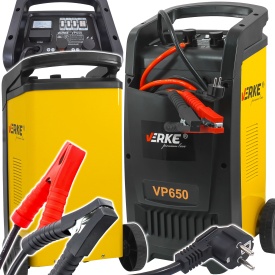 Redresor auto cu funcție de pornire MaxRom VP-650, 12V/24V, 90A, curent pornire 540A, pentru baterii 60-900Ah
