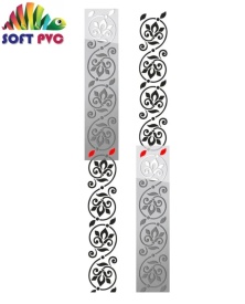 Sablon Perete vopsire, tencuiala dimensiune 530x120 mm grosime 0,7mm Bordura 4 MXSP7380 - Img 2