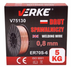 Sarma sudura MIG/MAG otel 0.8mm 5 Kg