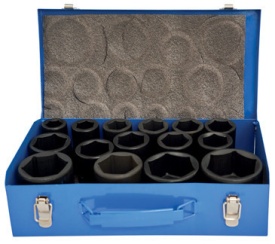 Set 15 chei impact 1" 22-60mm MA3510.96 Adler
