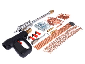 Set 86 de elemente pentru spotter auto sudura in puncte, tras tabla tichinigerie auto MX10665 – Kraft&Dele