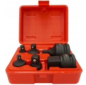 Set adaptoare reductoare de impact 6 piese MaxRom Premium Line din oțel CR-MO, pentru service auto și vulcanizare - Img 4