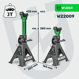 Set Capre Auto Wuber 3T Wuber 280–415 mm W22009 - Img 2