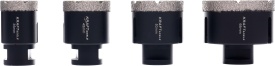 Set carote diamantate KraftDele KD11227, 12 piese, 6-68 mm, cu valiză și adaptor pentru găurire umedă în gresie și ceramică - Img 6