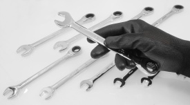 Set chei combinate fixe cu clichet 8-19 mm, 12 piese, din oțel CrV, pentru service auto și atelier - Img 11