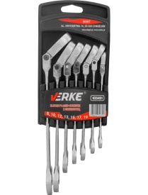 Set chei fixe inelare cu clichet, 7 piese, 8-19 mm, MaxRom, pentru service auto și lucrări de întreținere - Img 8