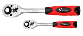 Set chei tubulare MaxRom 94 piese cu trusă de transport, clichet, prelungitoare și capete 1/4 și 1/2 pentru service auto și atelier - Img 5
