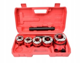 Set clupa filiera filetat manuala 5 piese 3/8"; 1/2"; 3/4"; 1"; 1 1/4" MXM55810 – Kraft&Dele