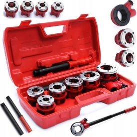 Set clupa filiera filetat manuala 6 piese 1/4"; 3/8"; 1/2"; 3/4"; 1"; 1 1/4" XM55820 – Kraft&Dele