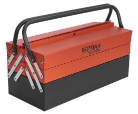 Set complet de scule KraftDele KD11358, 85 piese, în cutie metalică organizată pentru atelier, garaj și lucrări de montaj - Img 10