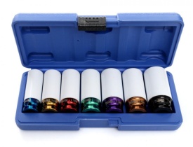 Set de chei tubulare impact 1/2" 7 piese cu teflon TA1252