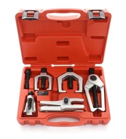 Set extractoare rulmenți cu bile 5 piese KraftDele KD10165, unealtă pentru atelier și service auto