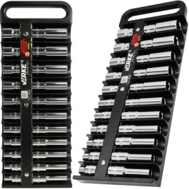 Set profesional tubulare scurte și lungi 1/2 inch, 22 piese, 10-24 mm, oțel CR-V, pentru service auto și garaj - Img 7