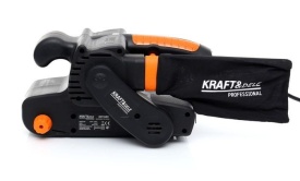 Șlefuitor cu bandă KraftDele KD1680, 1950W, 76 x 533 mm, pentru lemn, metal, tencuială și îndepărtarea vopselei - Img 1