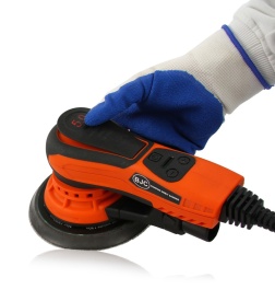 Șlefuitor excentric electric 150 mm Mar-Pol B90210, 350W, reglaj 4000-10000 rpm, conectare aspirare praf - Img 10