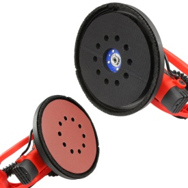 Șlefuitor pentru gips Mar-Pol 225 mm tip girafă pliabilă, cu LED, reglaj turație și sistem de aspirare praf - Img 10