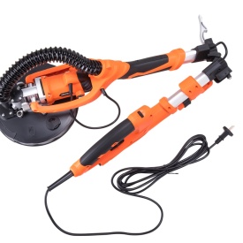 Șlefuitor tip girafă pentru gips-carton KraftDele KD3131, 1500W, cu iluminare LED, 2 capete de șlefuire și furtun 2 m - Img 9