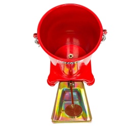 Smarniță cu pedală 15L și furtun 4 m pentru ungere sub presiune, rezervor metalic, model V86132 MaxRom - Img 8