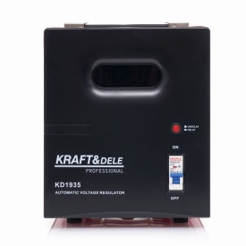 Stabilizator automat de tensiune AVR 5000VA 230V KraftDele KD1935 pentru protecția echipamentelor electrice și electronice - Img 2