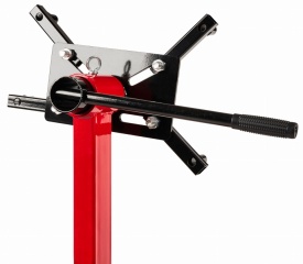 Stand motor și cutie de viteze KraftDele KD1360, 400 kg, cap rotativ 360°, pliabil, cu roți metalice - Img 7