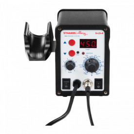 Statie de lipit cu aer cald 3 in 1 60+650W 480C S-LS-4 Basic Stamos 10021015 - Img 3