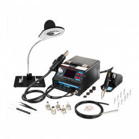Statie de lipit cu aer cald 5 in 1 75+550 W 480C S-LS-6 Stamos 10020999 - Img 1