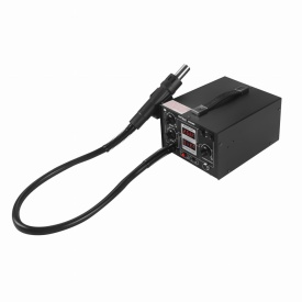 Stație de lipit și aer cald pentru plastic KraftDele KD3460, cu reglaj precis al temperaturii și afișaj LED - Img 4