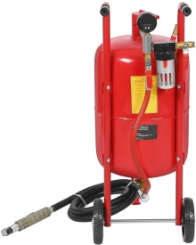 Statie de sablare profesionala cu nisip mobila 38L 400–700 l/min MXK5854