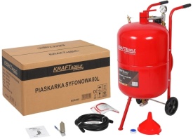 Statie de sablare profesionala cu nisip mobila 80L 400–700 l/min KD5855