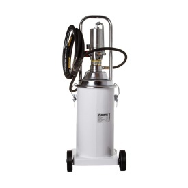 Stație pneumatică de gresare Mar-Pol M78057, 15L, pentru utilaje cu kalamită, furtun 5 m și pistol rotativ - Img 11