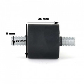 Suport din cauciuc, amortizor pentru compresor AER M8 B-KB019 Barracuda - Img 3