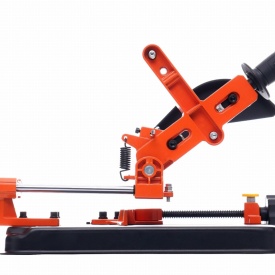 Suport stativ pentru polizor unghiular 110-125 mm KraftDele KD509, pentru tăieri precise și stabile în atelier - Img 6