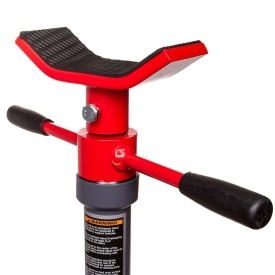 Suport telescopic cu șurub pentru cutie de viteze Mar-Pol M80414, capacitate 750 kg, pentru service și lucrări la transmisie - Img 5