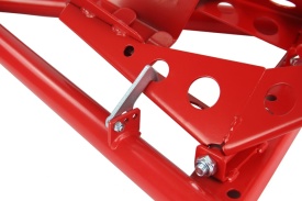Suport transport motocicletă Mar-Pol M80181 cu prindere pe podea și reglaj pentru fixarea roții - Img 5