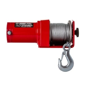 Troliu electric 12V Mar-Pol RQ2500 pentru ATV, quad și plug, 2500 lbs, cu pilot wireless și cablu de oțel 15 m - Img 8