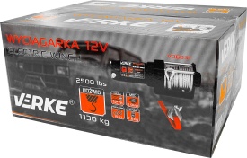 Troliu electric auto 12V MaxRom 2500 lbs, cablu de oțel 12 m, cu telecomandă fir și radio pentru ATV, off-road și remorci - Img 3