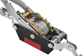 Troliu manual cu cablu 2T KraftDele KD1118, cu mecanism cu clichet, pentru tractare, tensionare și deplasarea sarcinilor grele - Img 8