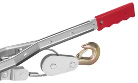 Troliu manual cu cablu 4T KraftDele KD1119, mecanism cu clichet, pentru tractare, tensionare și deplasarea sarcinilor grele - Img 7