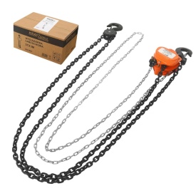 Troliu manual cu lanț KraftDele KD3501, capacitate 3T, înălțime de ridicare 3 m, pentru ridicare și coborâre sarcini grele - Img 9