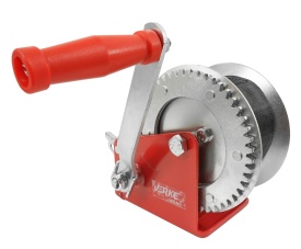 Troliu manual cu manivelă 850 kg, bandă 10 m și cârlig cu siguranță, pentru tractare, tensionare și fixare, MaxRom V87248 - Img 12