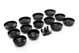 Trusă chei pentru filtre de ulei KraftDele KD10502, set complet cu capete, cheie reglabilă și adaptor, pentru service auto - Img 5