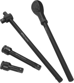 Trusă profesională de chei tubulare de impact 3/4" KraftDele KD11868 – 21 piese, 19-50 mm, Oțel Cr-Mo, Clichet și Antrenor T - Img 8