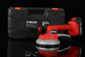 Ventuză vibratoare cu acumulator Mar-Pol 18V pentru montaj gresie și faianță, diametru 120 mm, forță de aspirare 50 kg - Img 2