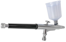 Aerograf de precizie VERKE PREMIUM LINE AB-131, pistol pneumatic pentru vopsire fină, retuș, modelism și detalii - Img 6