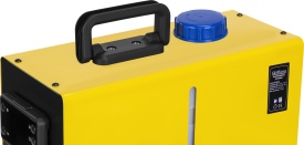 Aerotermă diesel staționară KraftDele 9 kW KD5966 cu panou LCD, telecomandă și evacuare direcționată pentru garaj și atelier - Img 7