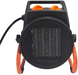 Aerotermă electrică KraftDele KD11727, 2500 W, 230 V, cu termostat și ventilator, pentru încălzire rapidă în garaj, atelier sau depozit - Img 5