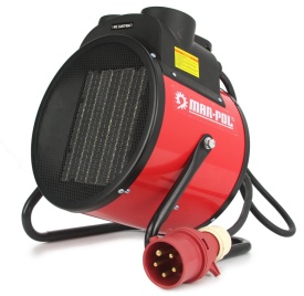 Aerotermă electrică PTC 5 kW Mar-Pol, cu termostat, 3 trepte de lucru, funcție ventilator și protecție la supraîncălzire