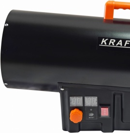 Aerotermă pe gaz LPG 45 kW KraftDele KD11706 cu termostat și afișaj digital, pentru încălzirea spațiilor medii și mari - Img 6