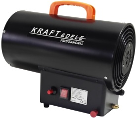 Aerotermă pe gaz LPG KraftDele KD11704, 25 kW, debit aer 320 m³/h, cu furtun și reductor - Img 7