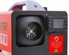 Aerotermă pe motorină 12 kW MaxRom, cu cameră de ardere închisă, alimentare 230V și 12V, pentru garaje, hale și spații gospodărești - Img 5